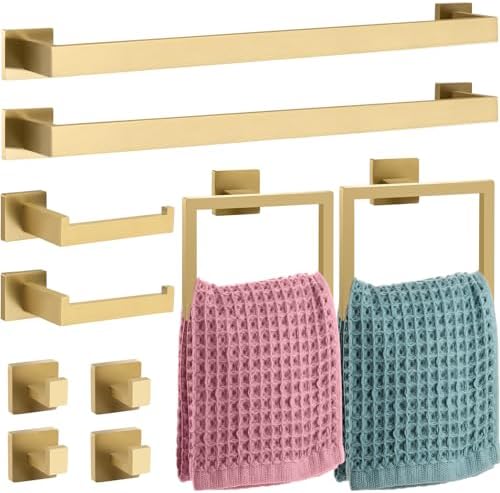 Gisafai Bathroom Towel Bar Set Modern 236 Design