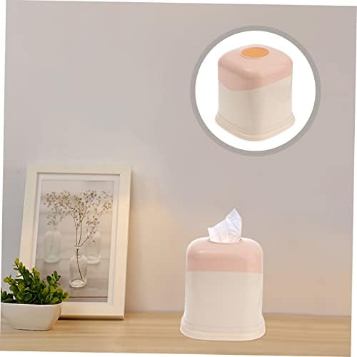 Garneck 1pc Handy Plastic Tissue Box for Bathroom Living Room Bedroom