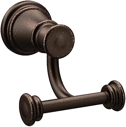 Moen YB6403ORB Belfield Double Robe Hook Oil Rubbed Bronze