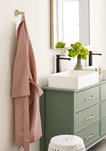 Champagne Bronze Double Robe Hook in the Bathroom