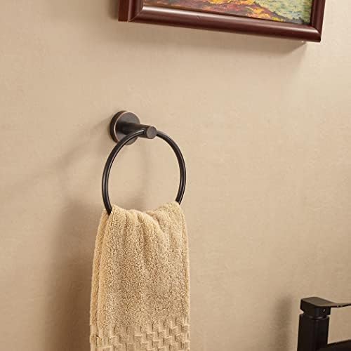 Mixmatched Modern Bronze Towel Bar Set