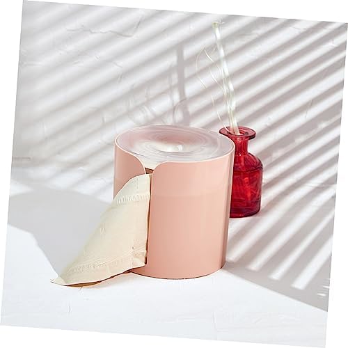 IMIKEYA Punch Toilet Paper Holder - Transparent Tissue Box