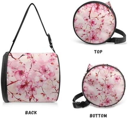 Peach Blossom Rolling Tissue Pouch