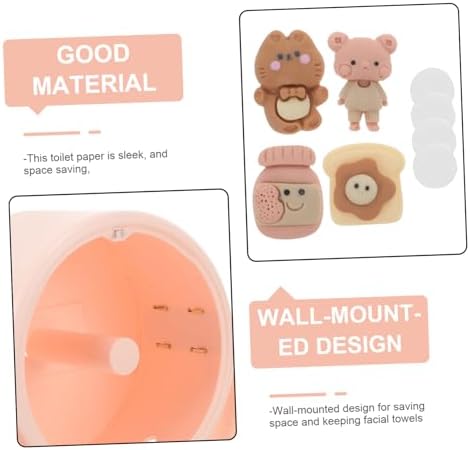 Facial Towel Organizer Veemoon Wall Mount Space Saving Sleek Design