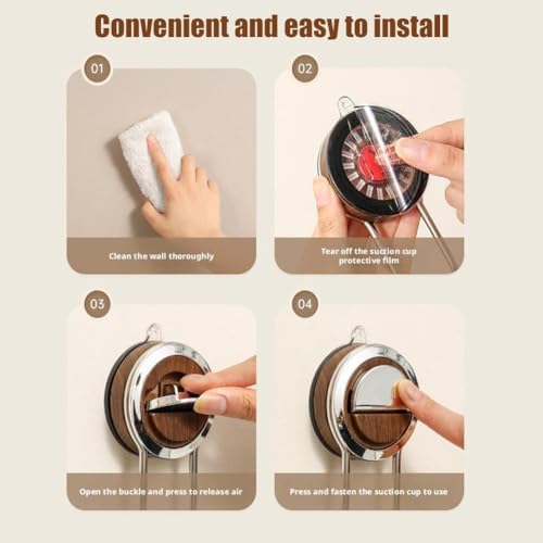Crazyview Suction Cup Toilet Paper Holder Space-Saving Design