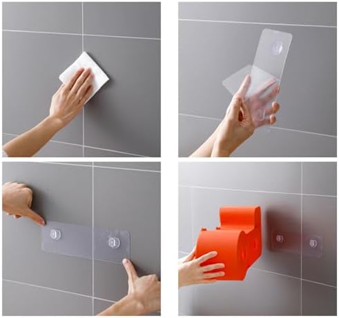 Restokki Wall-Mounted Dual-Port Tissue Holder Durable Aesthetic
