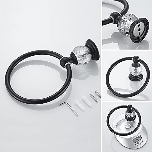 Luxurious Crystal Towel Rod for Bathroom