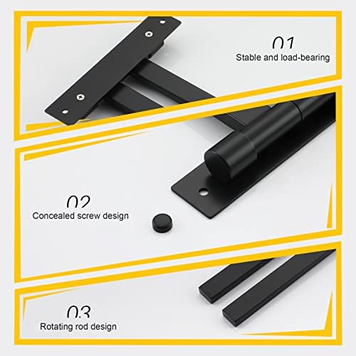 Premium Stainless Steel Swivel Towel Bar for Home Bathroom