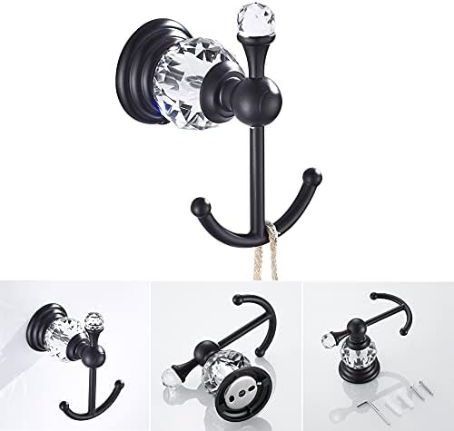 Luxurious Crystal Towel Rod for Bathroom