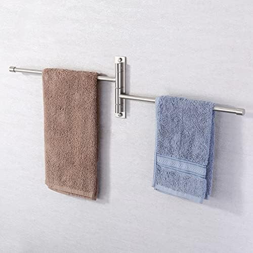 Washroom 2-Arm Towel Bar with SS Finish