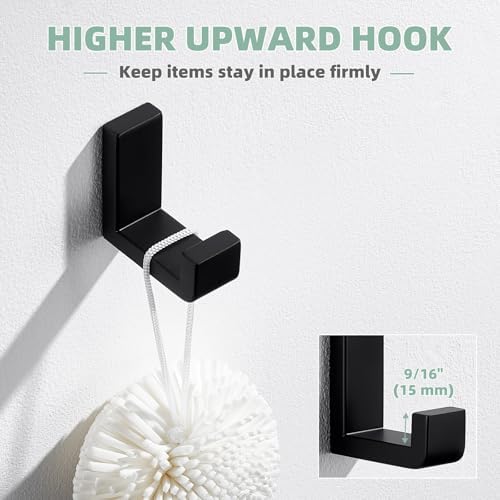 APLusee Stainless Steel Towel Hook