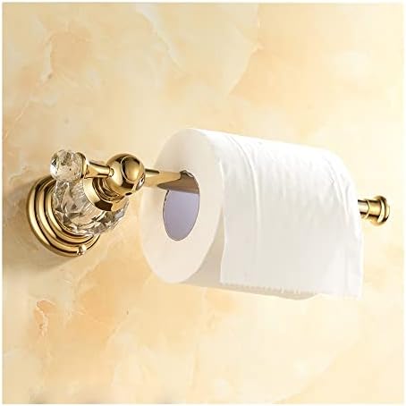 Gold Polished Toilet Paper Holder
