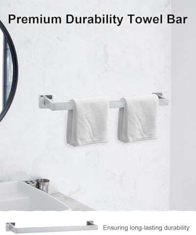 Bathroom Hardware Set - 15-Piece Essential Kit