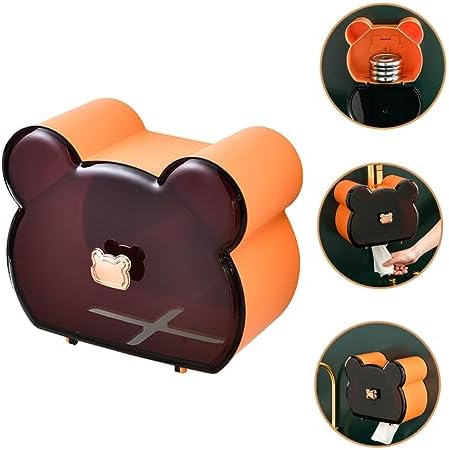 Gleavi Gentle Abs Material Face Towel Holder Toilet Paper Holder Wall Mount