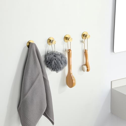 Bath Kitchen Adhesive Hook Set 4-Piece