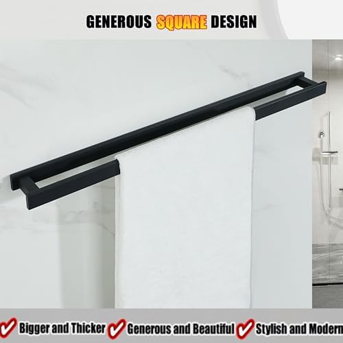 Alise Bath Towel Bar Stainless Steel Towel Hanger