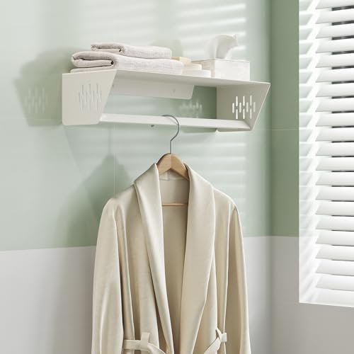 Stainless Steel Towel Rack with Dual Function
