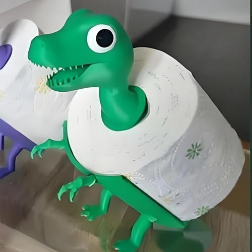 Perfectly Padded Dinosaur-Orange Animal Desk Holder