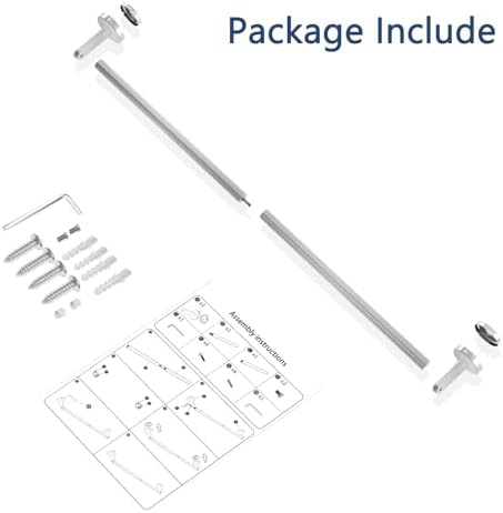 VOTZAAQ 24-inch Wall-Mounted Towel Bar Rust-Resistant Modern Design