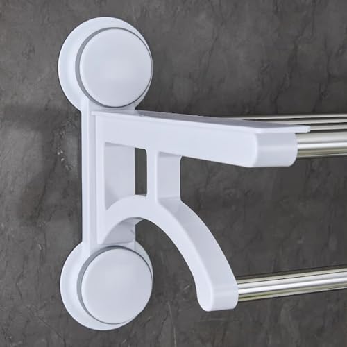 AnnBka Strong Suction Towel Rack with 2000PSIA