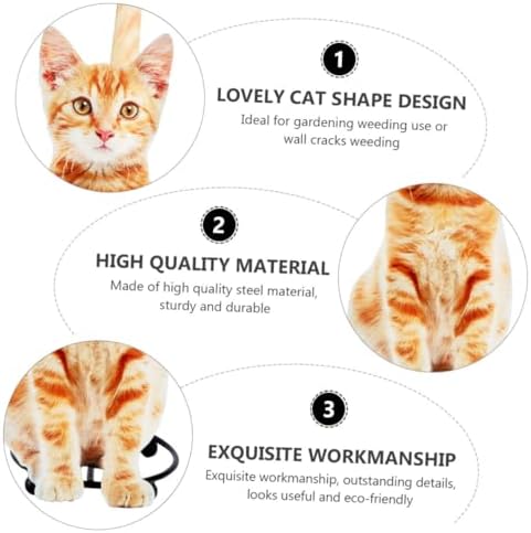 Cat-Shape Iron Toilet Paper Holder