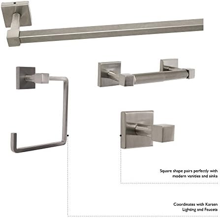 Design House Karsen 4-Piece Bathroom Set