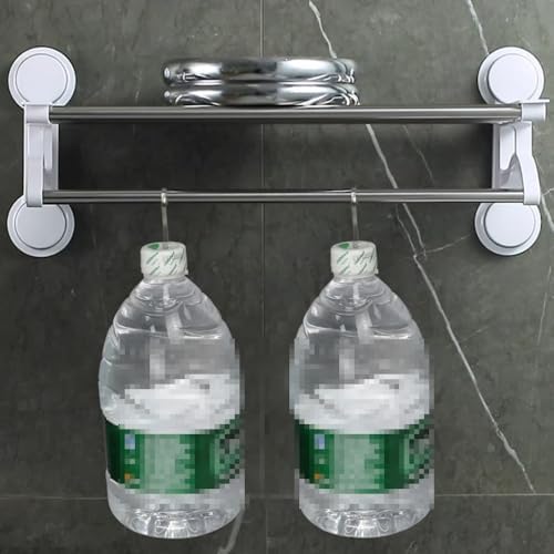 AnnBka Strong Suction Towel Rack with 2000PSIA