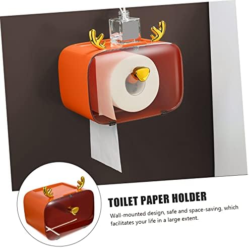 Cartoon Antler Waterproof Toilet Paper Holder