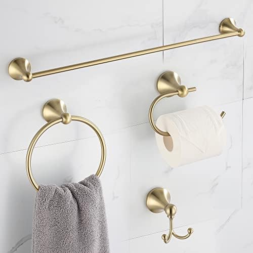 Premium Gold Bathroom Hardware Set
