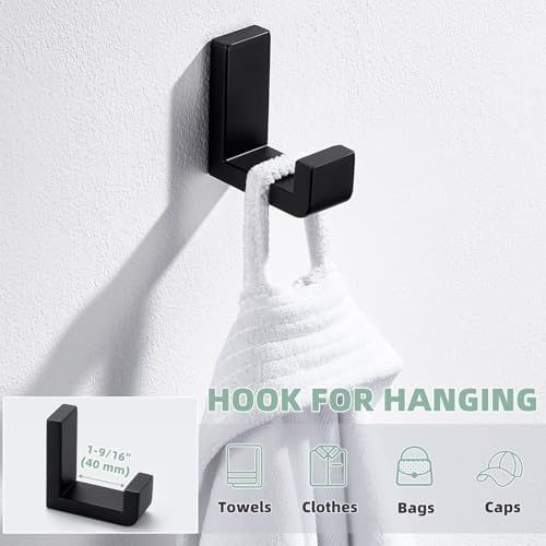 APLusee Stainless Steel Towel Hook