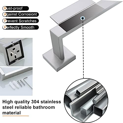 Modern 5-Piece Bathroom Forced Accessory Set