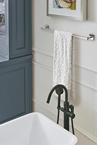 Sturdy Chrome Towel Bar - Upgrade Your Bath with Style and Functionality