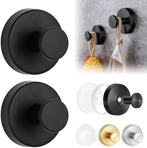 Gestarich 2-Pack Suction Cup Hooks