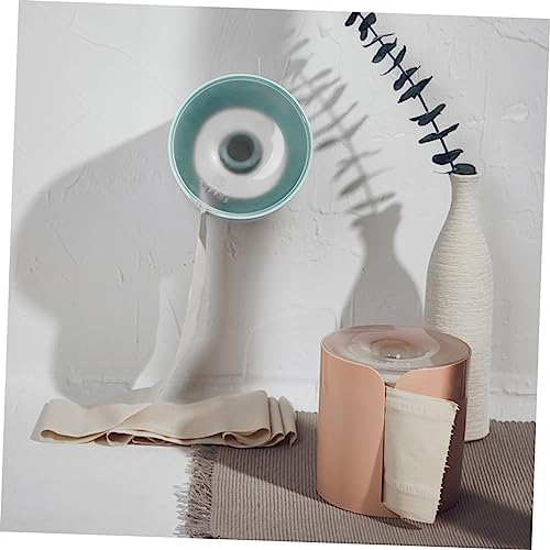 PRETYZOOM Wall-Mounted Transparent Toilet Paper Holder for Efficient Storage