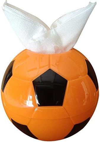Elegant Tissue Box Holder Creative Football-Shaped Durable Water Resistant