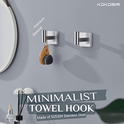 KOKOSIRI 4-Piece Bathroom Hardware Set