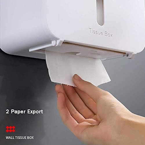 Elegant Toilet Paper Holder with Built-in Storage Pink Design