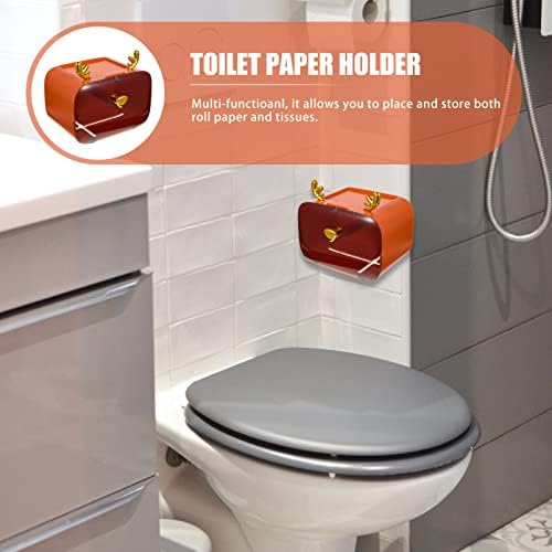 Adorable Gilded Toilet Paper Holder