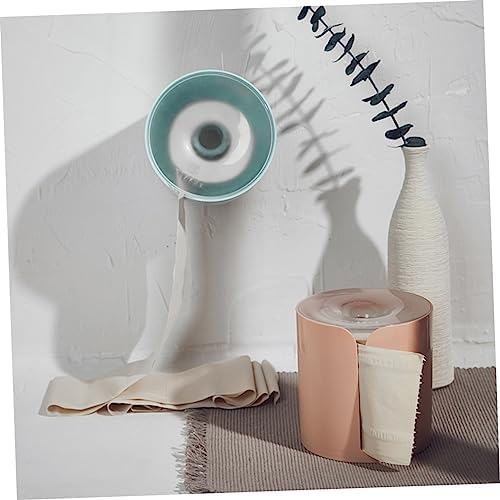 Kontonty Toilet Paper Holder Ergonomic Wall-Mounted Dispenser