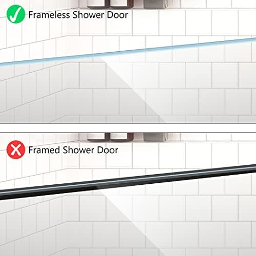 Roomy and Durable Frameless Shower Door Hook Set