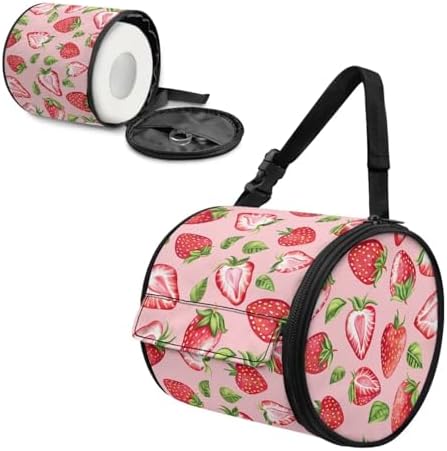 STRAWBERRY TOILET PAPER COVER