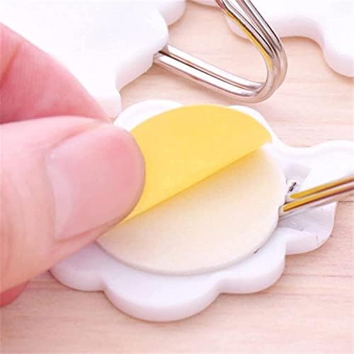 3-Piece Robe Towel Hooks Self-Adhesive Wall Hangers for Bathroom Kitchen