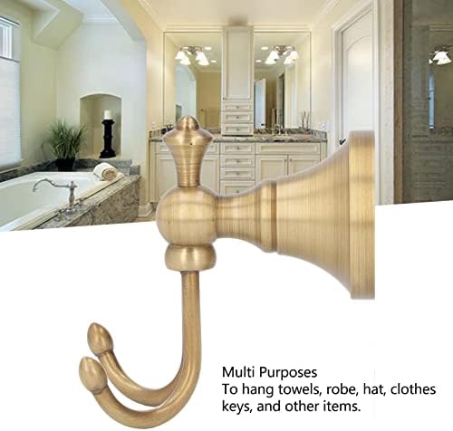 Robe Hook Antique Double Clothes Hook