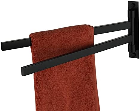 Premium Stainless Steel Swivel Towel Bar for Home Bathroom