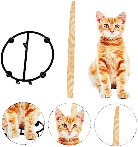 Cat-Shape Iron Toilet Paper Holder