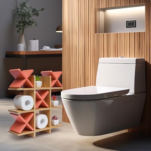 Timani Tic Tac Toe Toilet Paper Holder