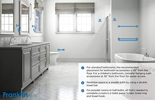 Franklin Brass 3-Pack Bathroom Towel Bar Set