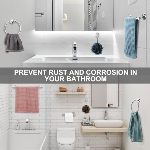Charming 20-Piece Bathroom Hardware Set in Brushed Nickel