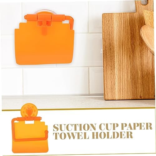 Artibetter Suction Cup Bathroom Tissue Holder No Drill Easy Access Towel Organizer