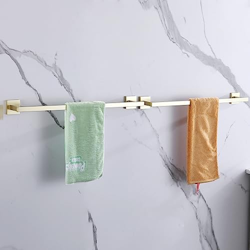 Gold Towel Bars for Bathroom
